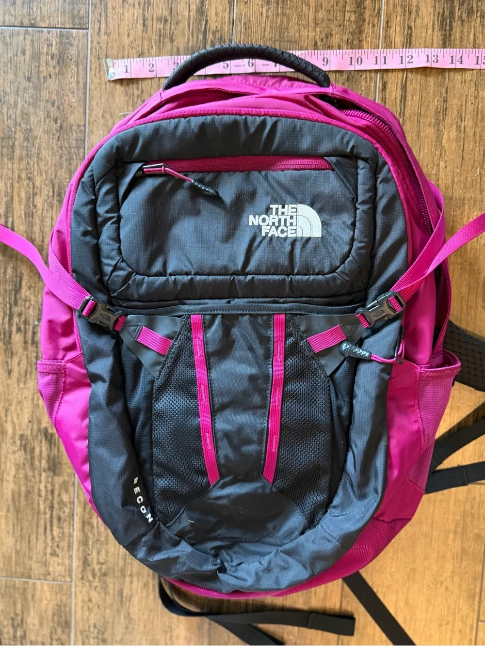 The North Face Recon backpack Pink and gray